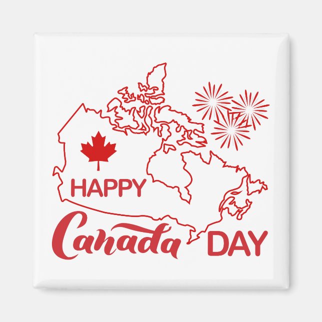 Canada Day Magnet (Front)