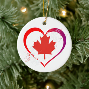 Canada Day Ornament