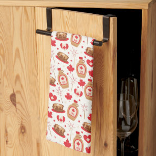 Canada Day Party Kitchen Towel