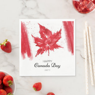 Canada Day Party Napkin
