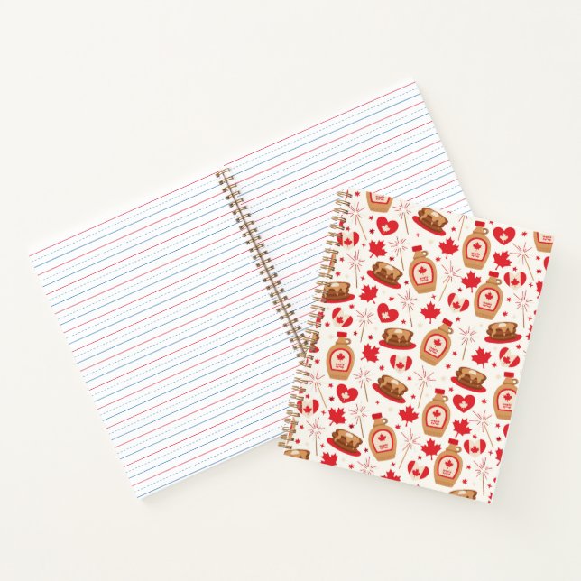 Canada Day Party Notebook (Inside)
