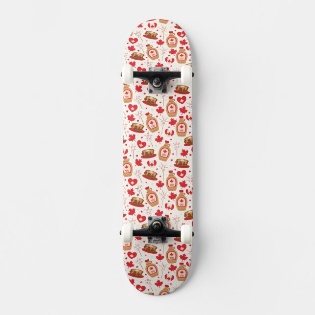 Canada Day Party Skateboard (Front)