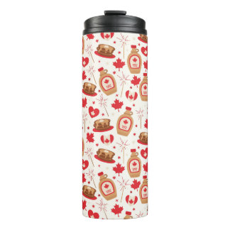 Canada Day Party Thermal Tumbler