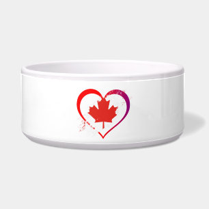 Canada Day Pet Bowl