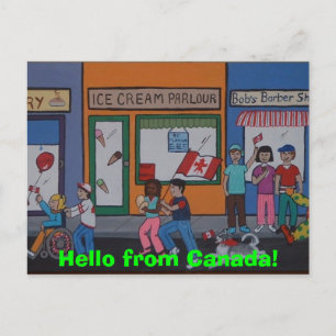 Canada Day Postcard