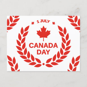 Canada Day Postcard