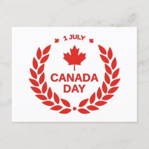 CANADA DAY POSTCARD