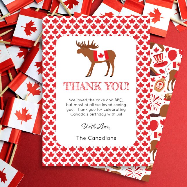 Canada Day Thank You Card (Creator Uploaded)