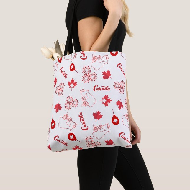 Canada Day Tote Bag (Close Up)