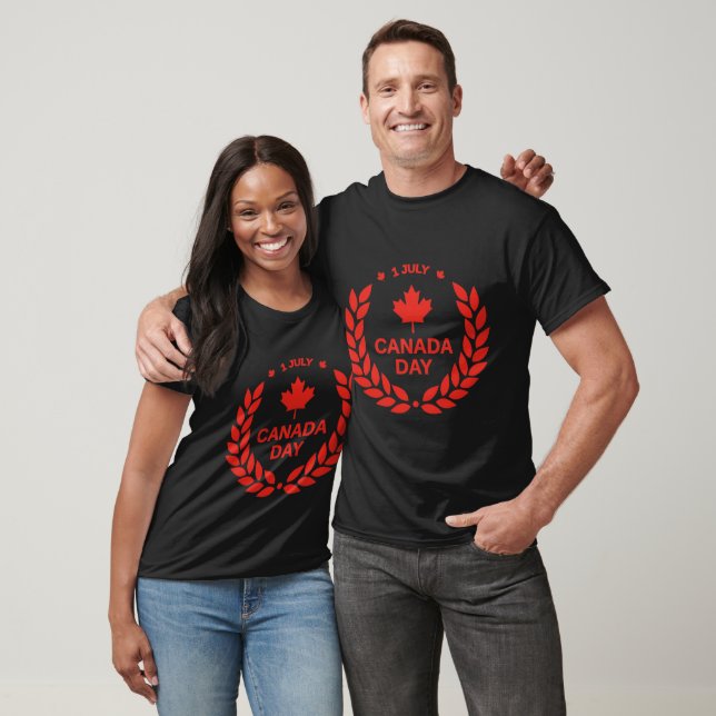 Canada Day Wreath Shirt (Unisex)