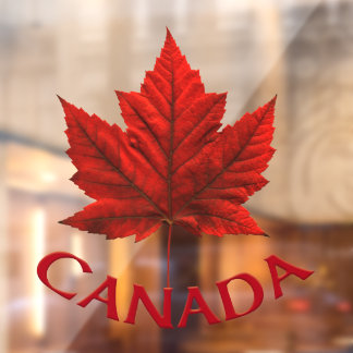 Canada Decal Canada Maple Leaf Window Decal