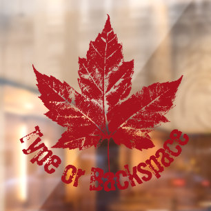 Canada Decals Personalize Cool Canada Window Decal