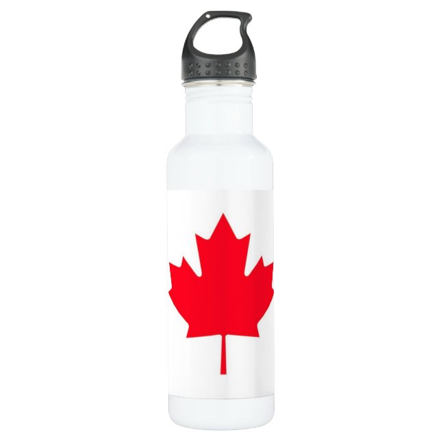 CANADA. Drapeau canadien. Patriotique. Bouteille d (Devant)
