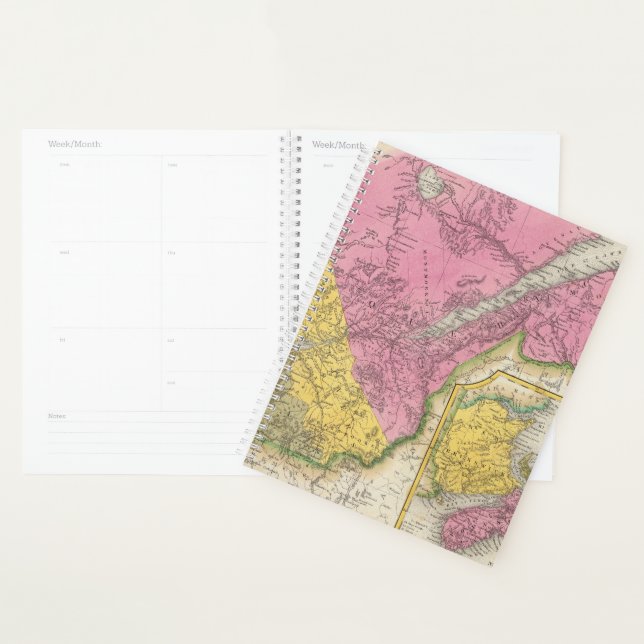 Canada East Formerly Lower Canada Planner (Display)