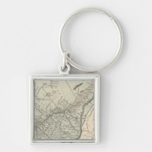 Canada East Keychain