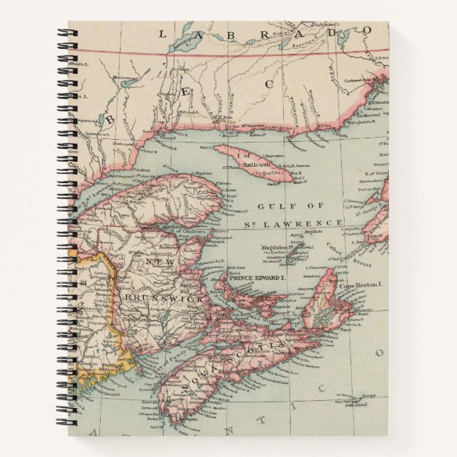 Canada Eastern Notebook (Front)
