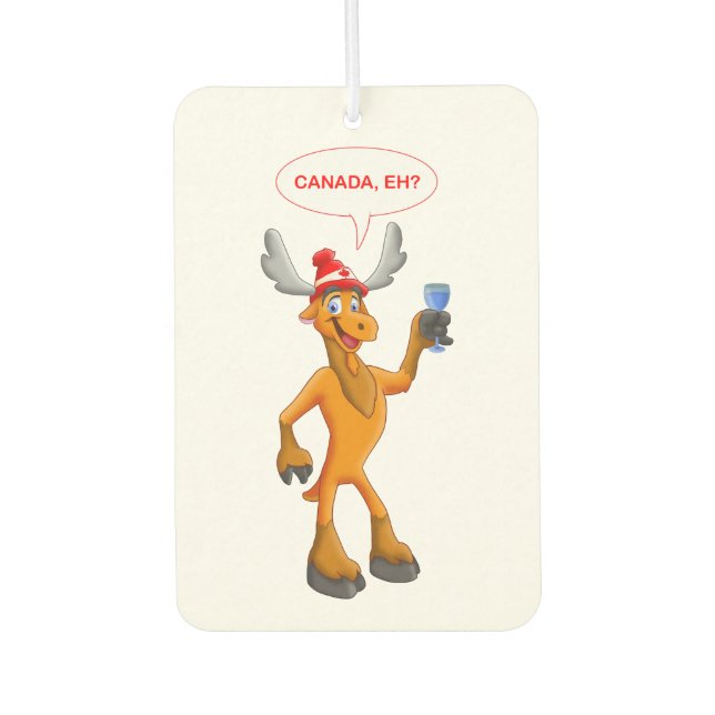 Canada, eh? air freshener (Front)