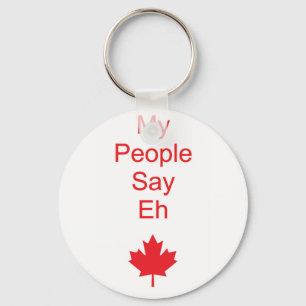 Canada eh keychain