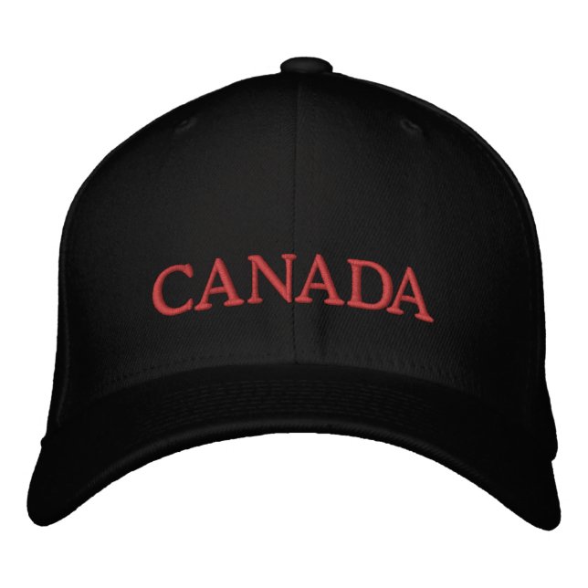 CANADA embroidered cap (Front)