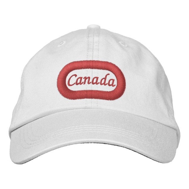 Canada Embroidered Hat (Front)
