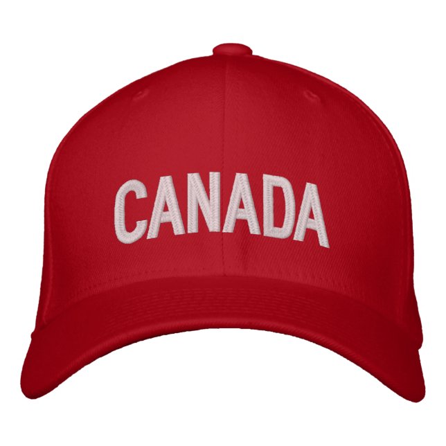 Canada Embroidered Hat (Front)