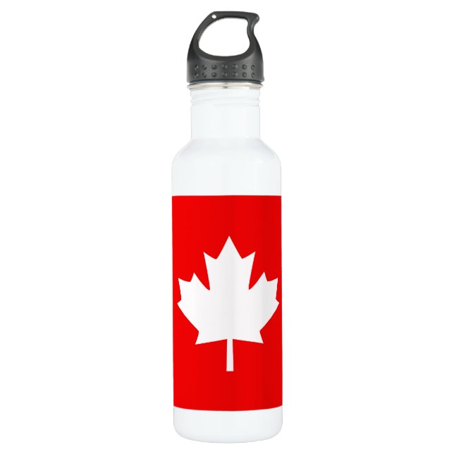Canada Established 1867 Anniversary 150 Years 710 Ml Water Bottle (Front)