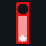 Canada Established 1867 Anniversary 150 Years Door Hanger<br><div class="desc">An all Canadian stylish classic white symbol maple leaf custom design gift for all festive occasions and friendly gatherings. A great gift to wear or to share. A design statement that is sure to make an impression on formal and on casual occasions. Or perhaps a last minute gift for yourself...</div>