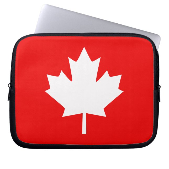 Canada Established 1867 Anniversary 150 Years Laptop Sleeve (Front)