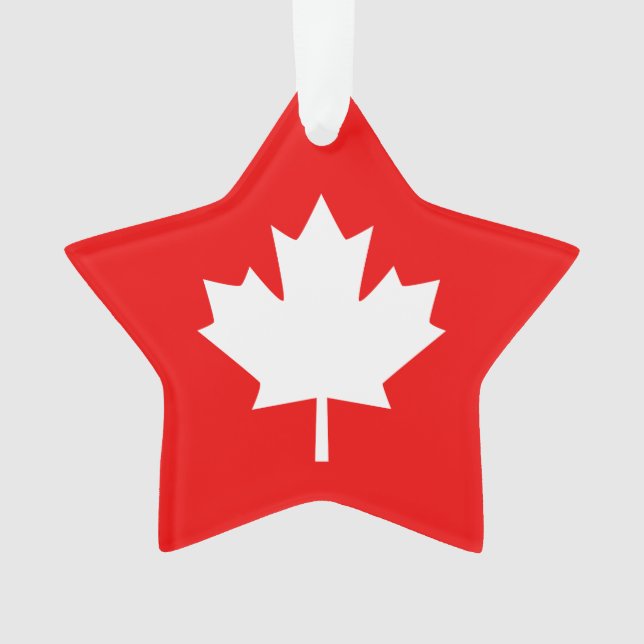Canada Established 1867 Anniversary 150 Years Ornament (Front)