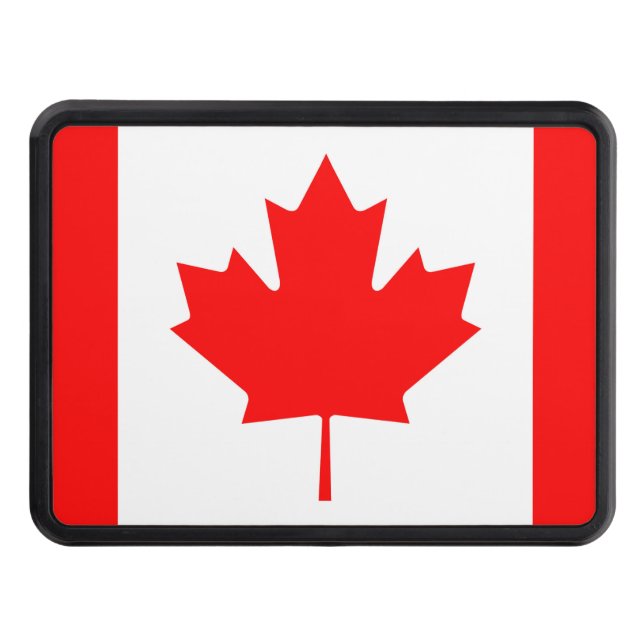 Canada Established 1867 Anniversary 150 Years Trailer Hitch Cover (Front)