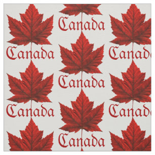 Canada Fabric Canada Flag Fabric Custom Fabric