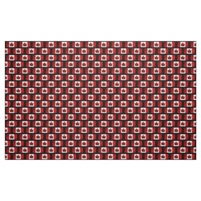 Canada Fabric Canada Flag Fabric Customized Fabric (Fat Quarter)