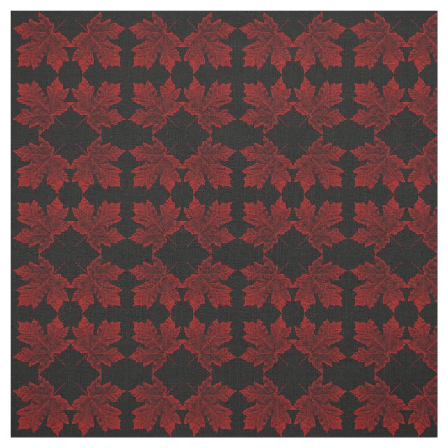 Canada Fabric Canada Flag Fabric Customized Fabric (Swatch)