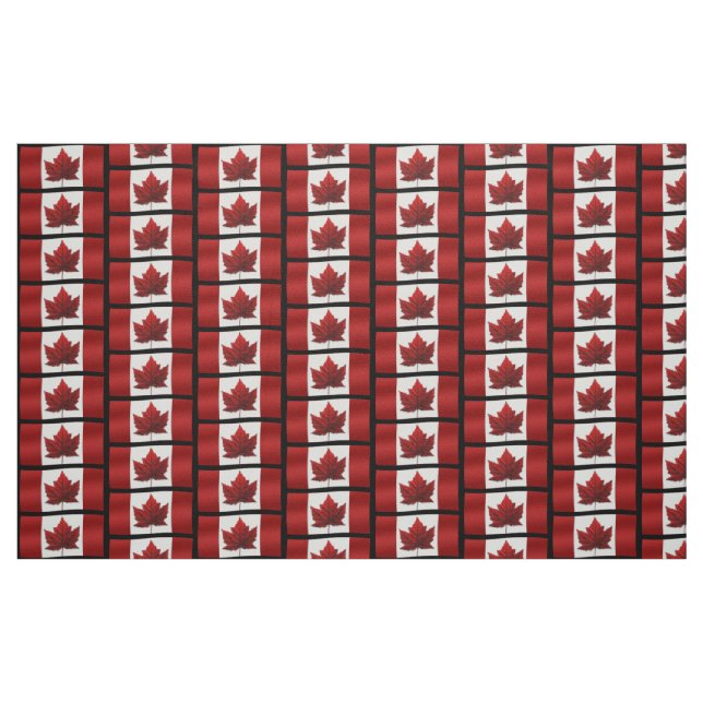 Canada Fabric Canada Flag Fabric Customized Fabric (Fat Quarter)