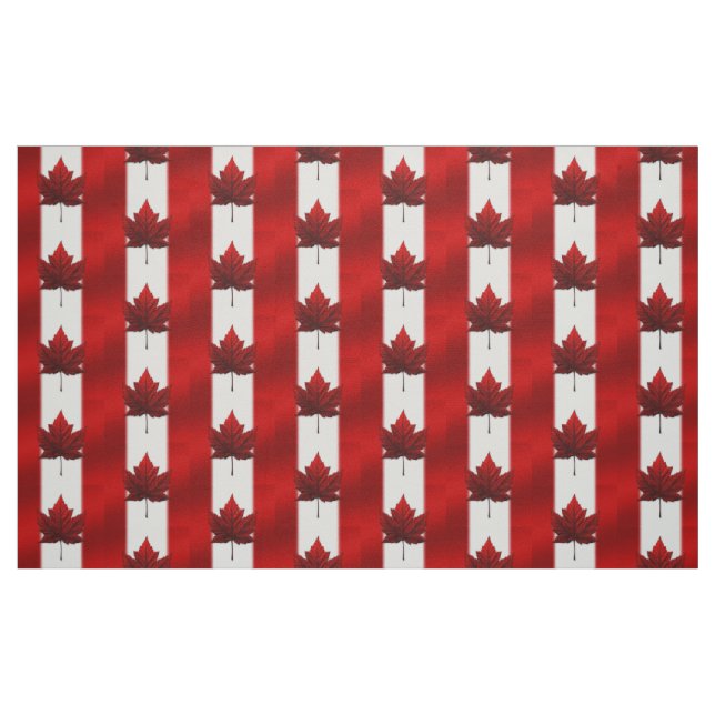 Canada Fabric Canada Flag Fabric Customized Fabric (Fat Quarter)