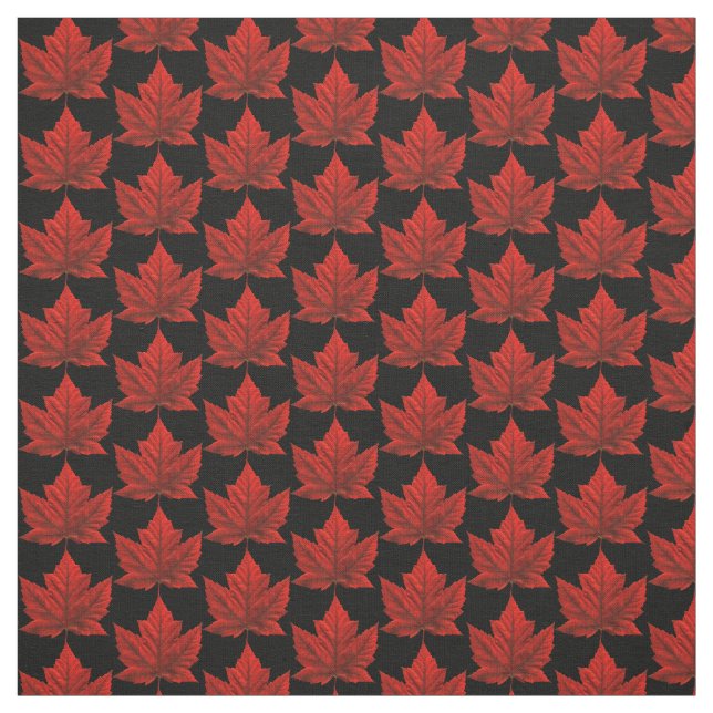 Canada Fabric Canada Flag Fabric Customized Fabric (Swatch)