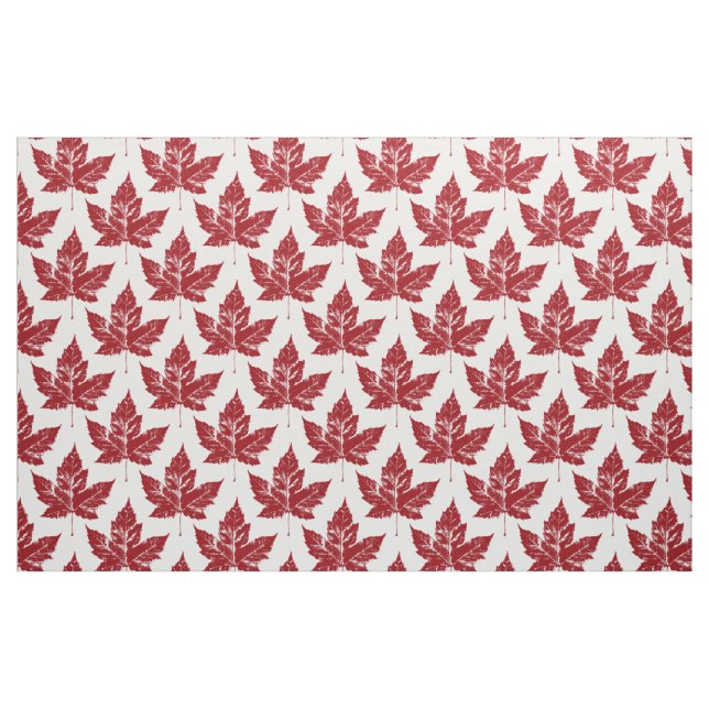 Canada Fabric Canada Flag Fabric Customized Fabric (Fat Quarter)