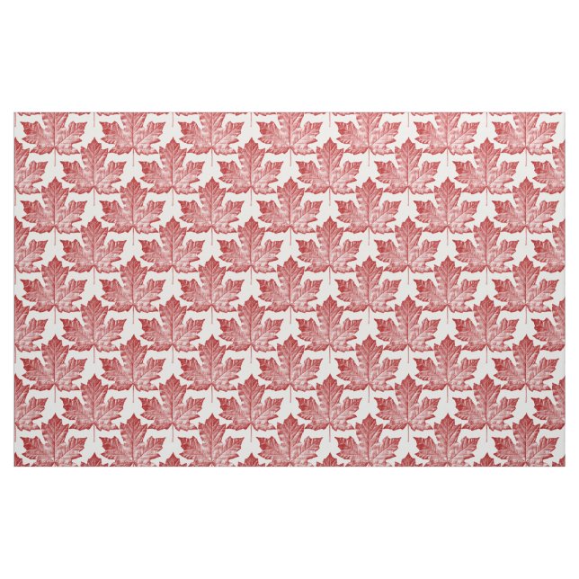 Canada Fabric Canada Flag Fabric Customized Fabric (Fat Quarter)