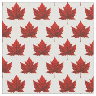 Canada Fabric Canada Maple Leaf Fabric Flag Fabric
