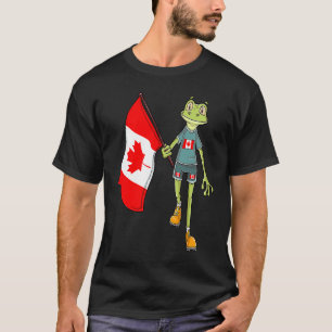 Canada Fan Frog T-Shirt