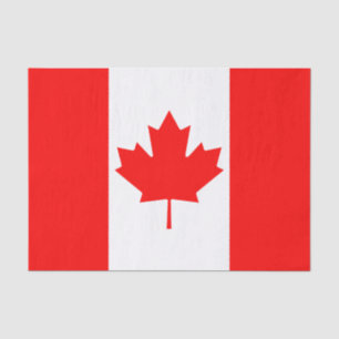 Canada fashion decor, Canadian Flag tissue paper