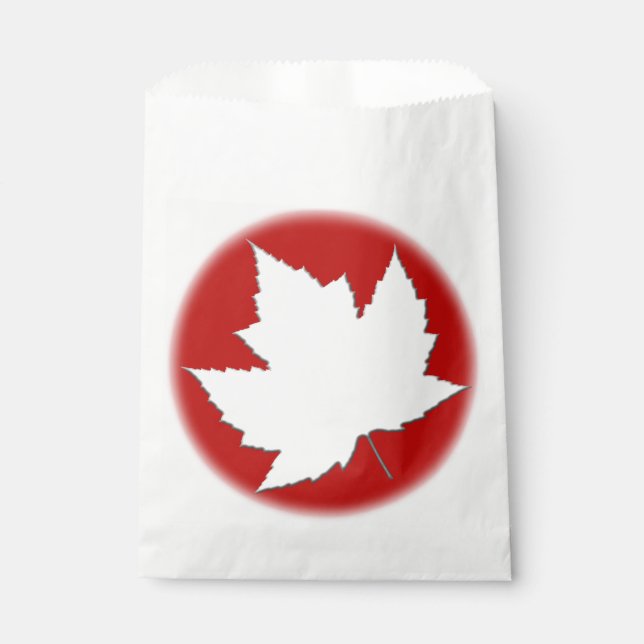 Canada Favour Bag Personalize Canada Gift Bags  (Front)