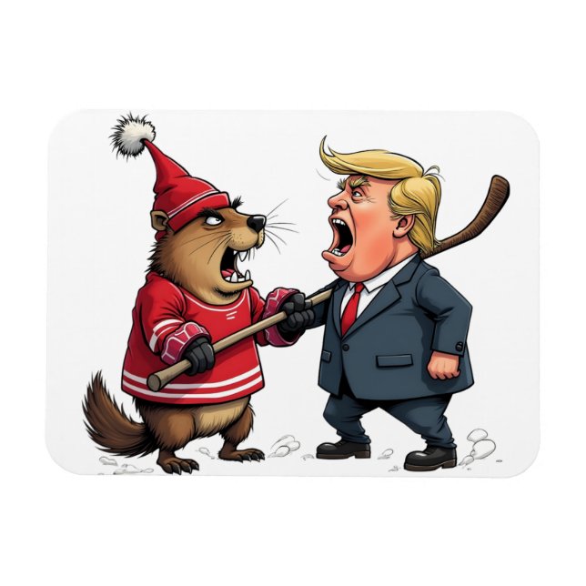 Canada fighting Trump Magnet (Horizontal)