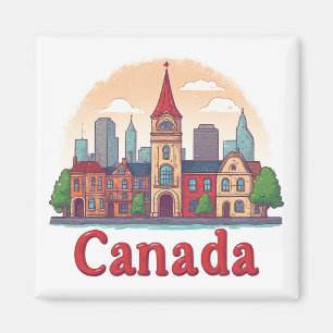 Canada First Trip Keepsake For New Travelers Magnet