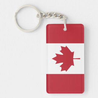 Canada Flag Acrylic Keychain