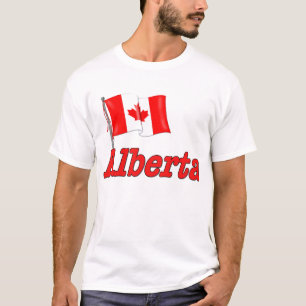 Canada Flag - Alberta T-Shirt