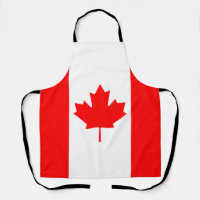 Canada Flag All-Over Print Apron