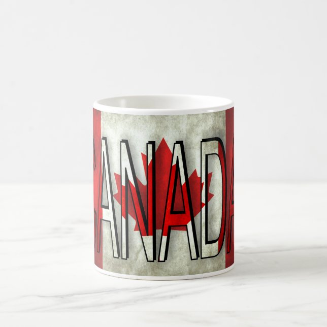 Canada Flag and Logo Coffee Mug (Center)