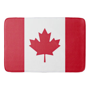 Canada Flag Bath Mat