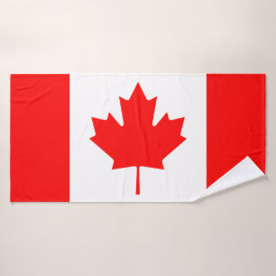 Canada Flag Bath Towel
